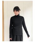 Organic Cotton Rib Turtleneck