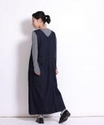ランダムリブニット②　Uネック長袖