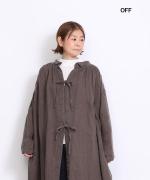 コットンリブニット　ハイネック長袖
