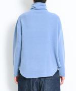 カシミヤタッチふわふわウールニット　タートルプルオーバー