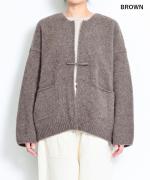 【PICK UP ITEM！】ヤクアルパカニット　カーディガン