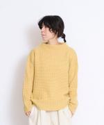 【ラストワン！】ふわふわウールワッフルニット　プルオーバー
