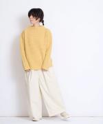 【ラストワン！】ふわふわウールワッフルニット　プルオーバー