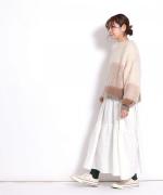 【PICK UP ITEM！】モヘアグラデーションボーダーニット　プルオーバー