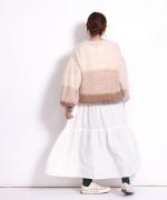 【PICK UP ITEM！】モヘアグラデーションボーダーニット　プルオーバー