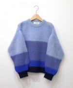 【PICK UP ITEM！】モヘアグラデーションボーダーニット　プルオーバー
