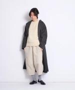 【ラストワン！】ロービングウールニット　求心プルオーバー