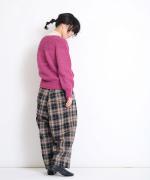 【ラストワン！】ロービングウールニット　求心カーディガン