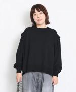 ランダムリブニット　プルオーバー