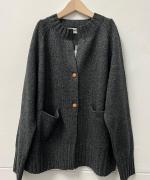 ラムウール　カーディガン