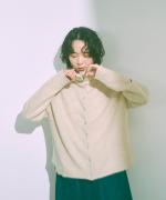 ふわふわウール　2wayカーディガン
