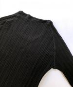 ランダムリブニット① Uネック