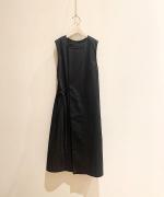 黙された言葉 sleeveless tablier robe