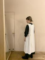 月暈のsleeveless tablier robe