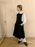 月暈のsleeveless tablier robe