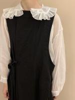 月暈のsleeveless tablier robe