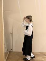 月暈のsleeveless tablier robe