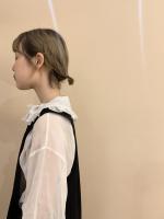 月暈のsleeveless tablier robe