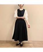 月暈の pinafore vest
