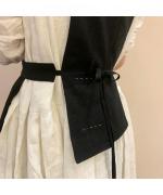 月暈の pinafore vest