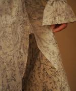 かすむ夜 Bosom shirt dress