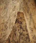 かすむ夜 Bosom shirt dress