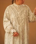 かすむ夜 Bosom shirt dress