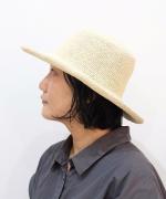 【ラストワン！】Hippie long brim/レディースパナマハット