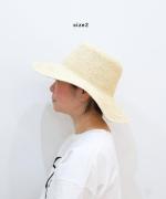 【ラストワン！】Hippie long brim/レディースパナマハット