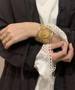 lace bangle gold