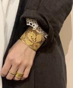 lace bangle gold