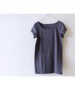 コットンシルクフレンチスリーブ