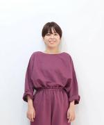 【ラストワン！】リネンコットン(製品染め）Ｖクループルオーバー