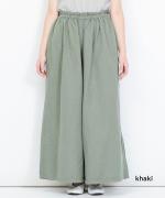 【PICK UP ITEM！】リネンコットン　ギャザーパンツ