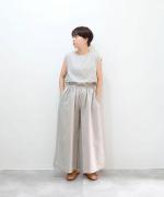 【PICK UP ITEM！】リネンコットン　ギャザーパンツ