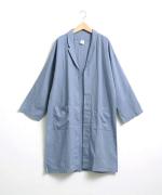 【ラストワン！】リネンコットン（製品染め）　ガウン