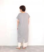 オーガニックコットン天竺　ワンピース