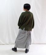 クォーター天竺　ハイネックプルオーバー