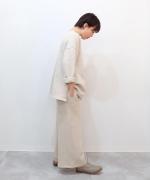 【ラストワン！】クォーター天竺　ワイドパンツ　