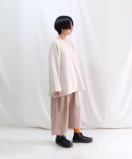 【ラストワン！】ウール天竺　ウェストリブキュロット