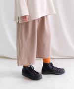 【ラストワン！】ウール天竺　ウェストリブキュロット