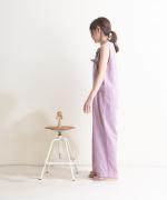 【PICK UP ITEM！】リネンコットン　リボンオールインワン