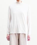 【ラストワン！】flow cotton silk　ハイネックプルオーバー
