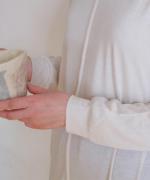【ラストワン！】flow cotton silk　2WAYロングワンピース