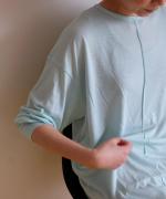 【ラストワン！】flow cotton silk　2WAYロングワンピース