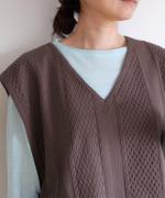 【PICK UP ITEM！】ridge Jacquard　ベストチュニック
