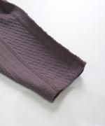 【ラストワン！】ridge Jacquard　断ち切りプルオーバー