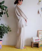 ridge Jacquard　切り替えパンツ