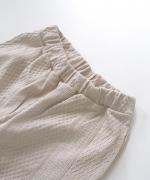 ridge Jacquard　切り替えパンツ