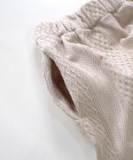 ridge Jacquard　切り替えパンツ